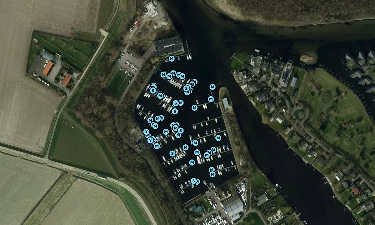 Satelite image of Oranjeplaat Yacht Harbour
