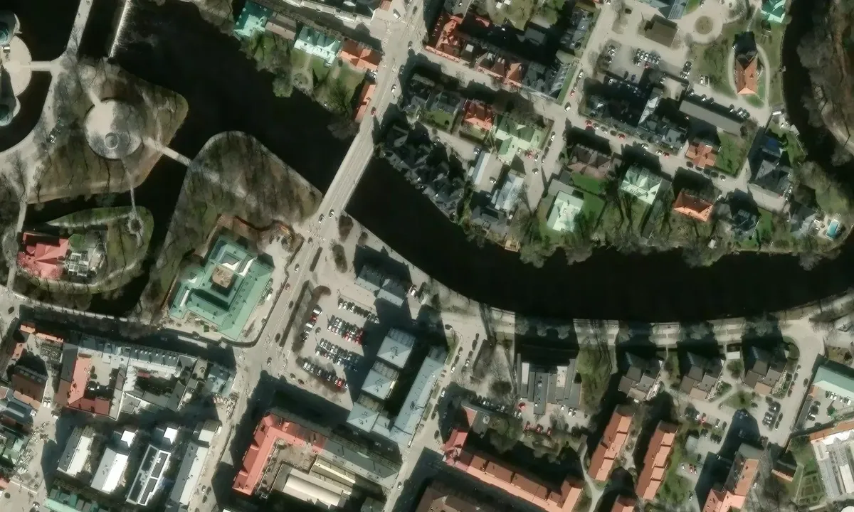 Satelite image of Örebro
