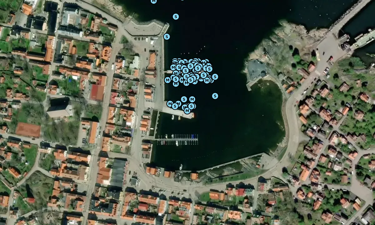 Satelite image of Öregrund