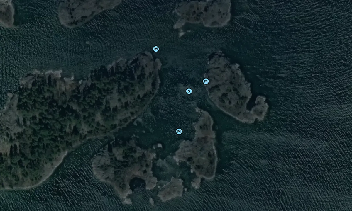 Satelite image of Ormöarna