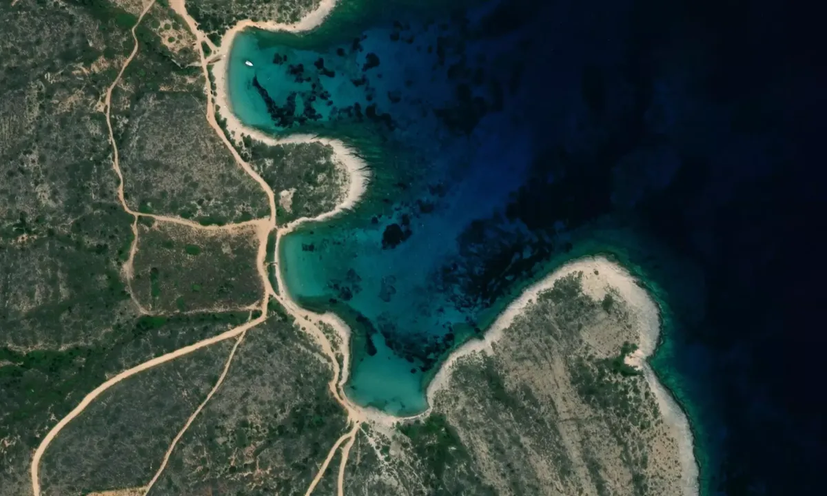 Flyfoto av Ormos Agios Sostis