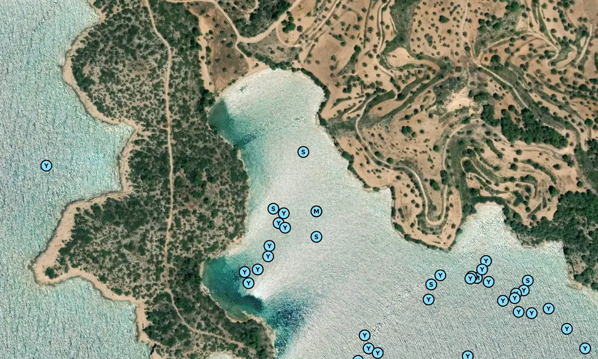 Satelite image of Ormos Alexandhros