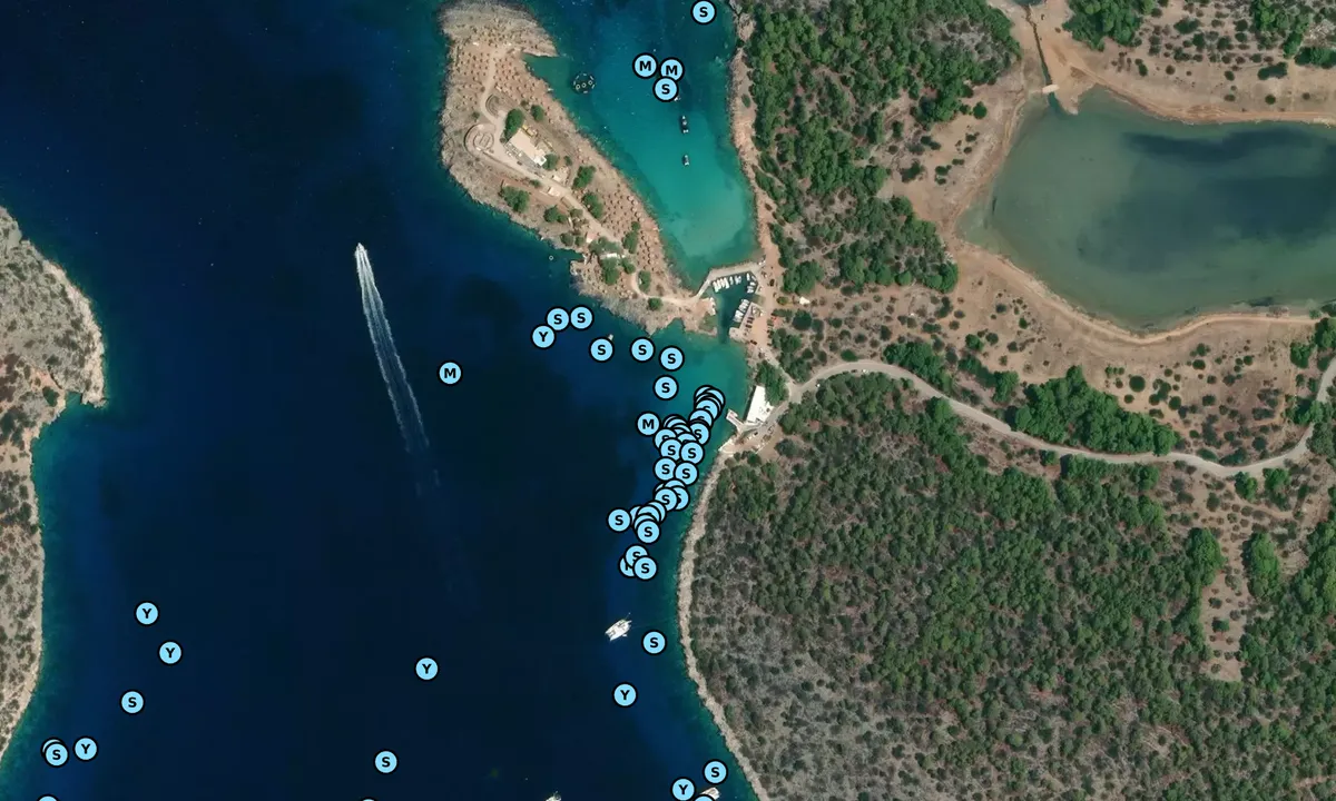 Satelite image of Ormos Apolimano