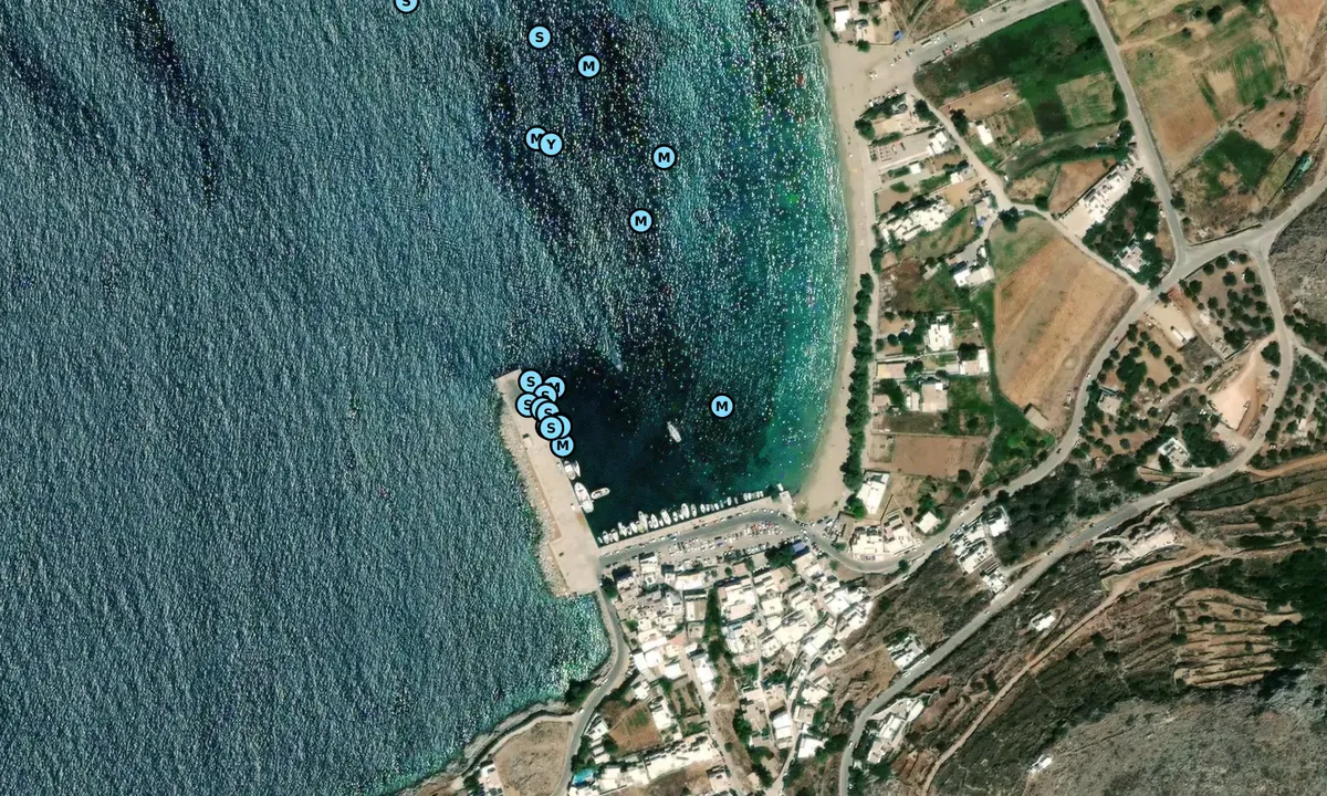Satelite image of Ormos Egialis