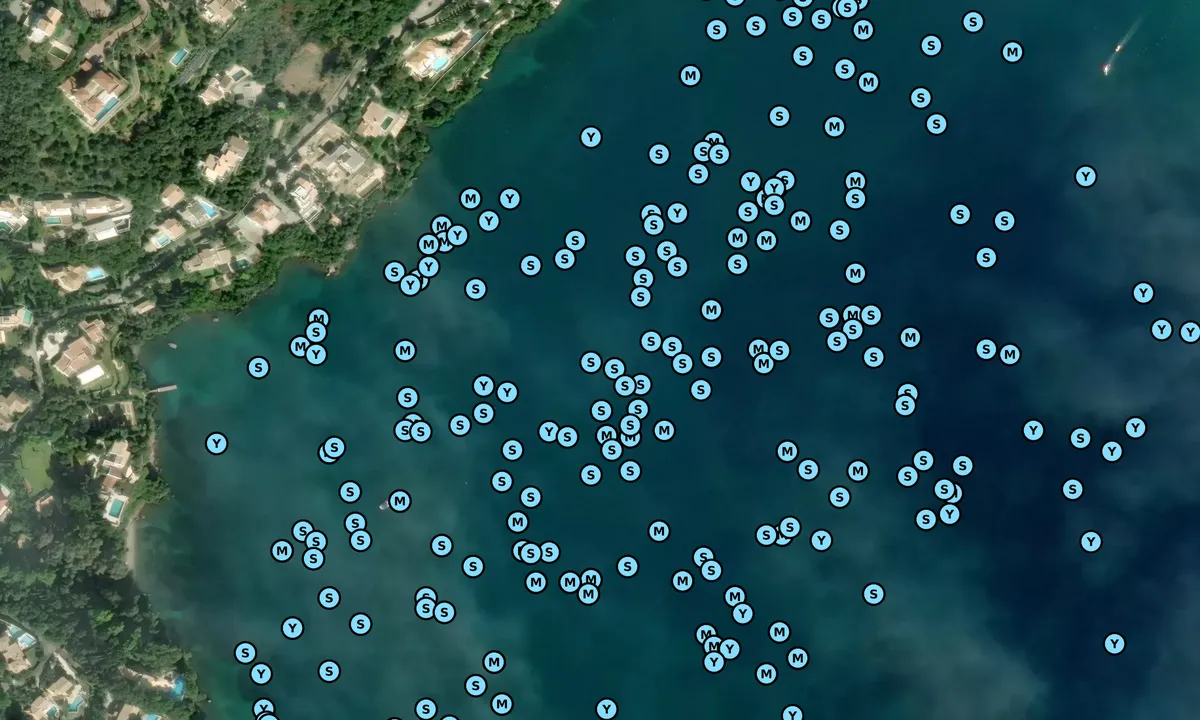 Satelite image of Ormos Kommeno