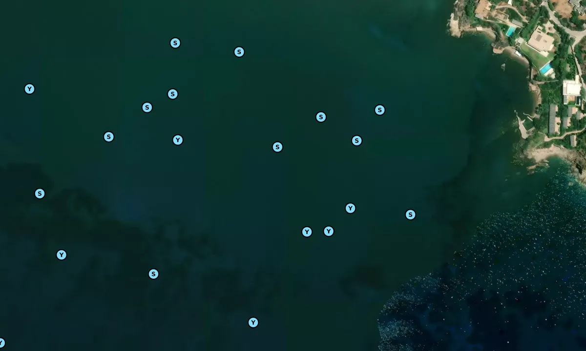 Satelite image of Ormos Legrena