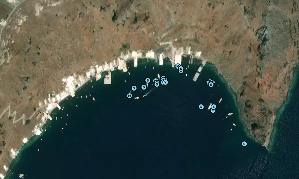 Satelite image of Ormos Nikolaos