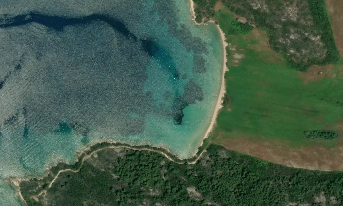 Satelite image of Ormos Plati