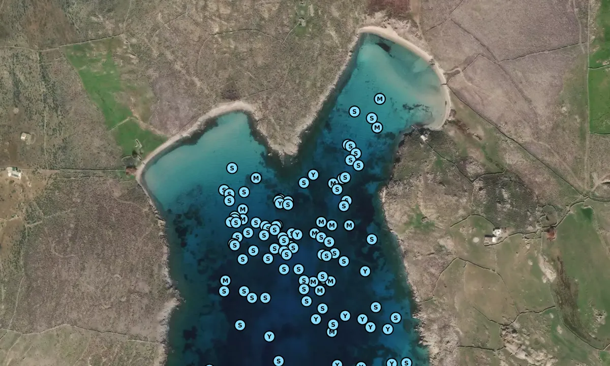 Satelite image of Ormos Proteos