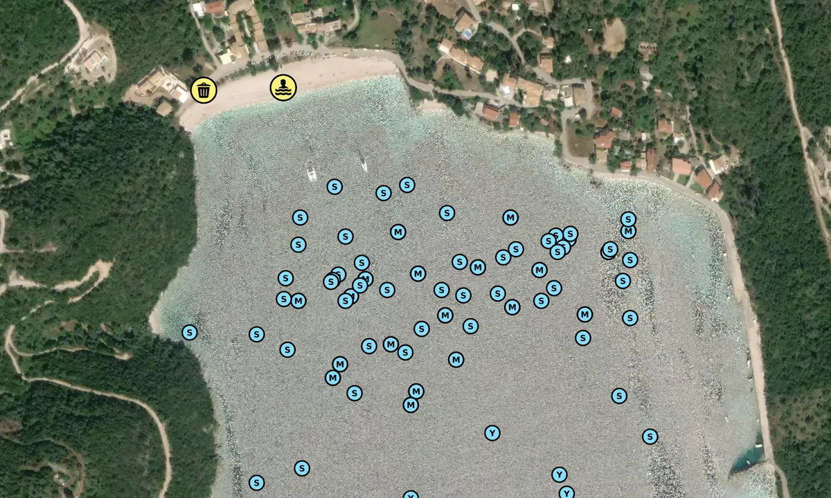 Satelite image of Ormos Rouda
