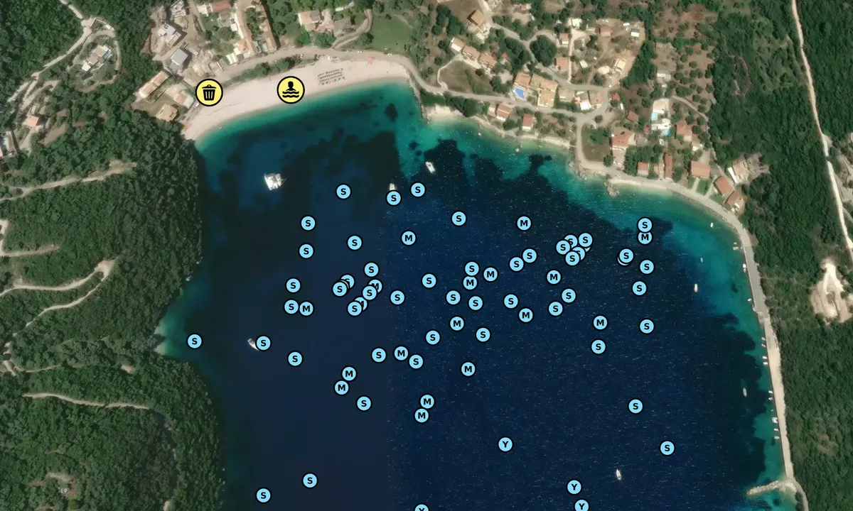 Satelite image of Ormos Rouda