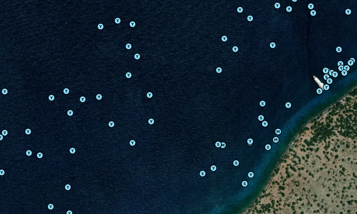 Satelite image of Ormos Skindos
