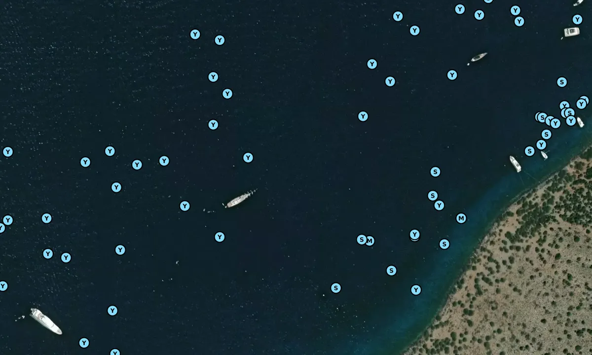 Satelite image of Ormos Skindos