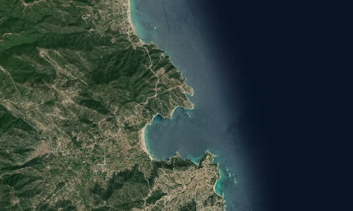 Flyfoto av Ormos Sykia NW