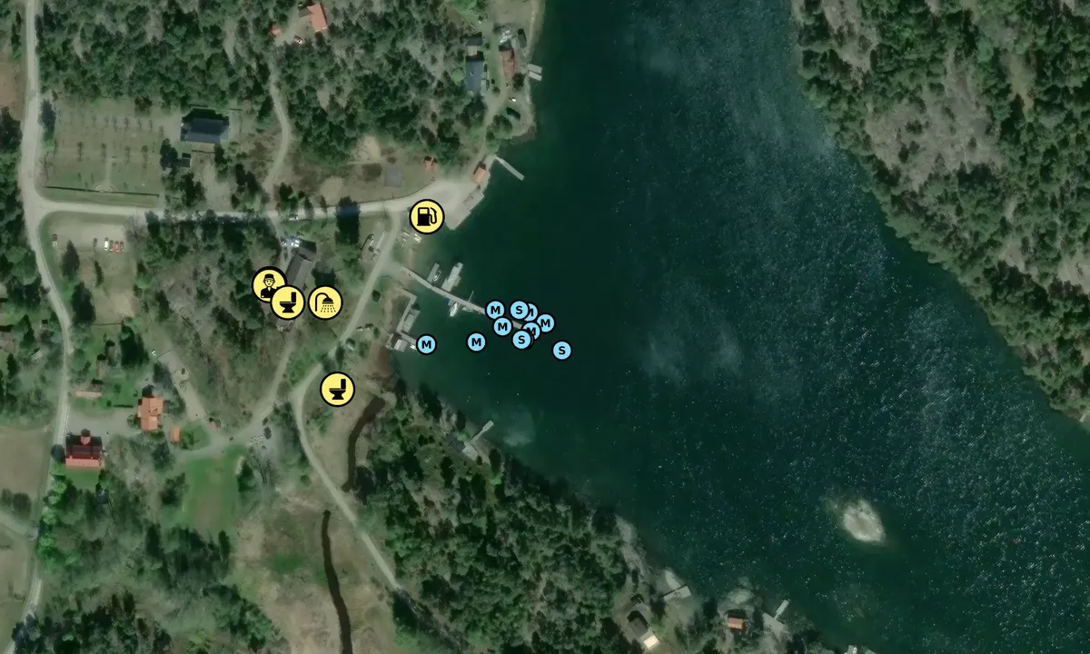 Satelite image of Ornö - Kyrkviken - Haninge