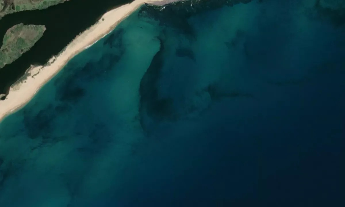 Flyfoto av Orosei