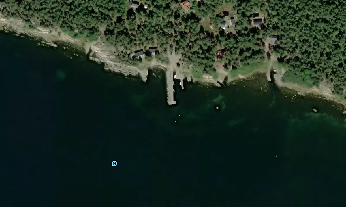 Satelite image of Örskärs brygga