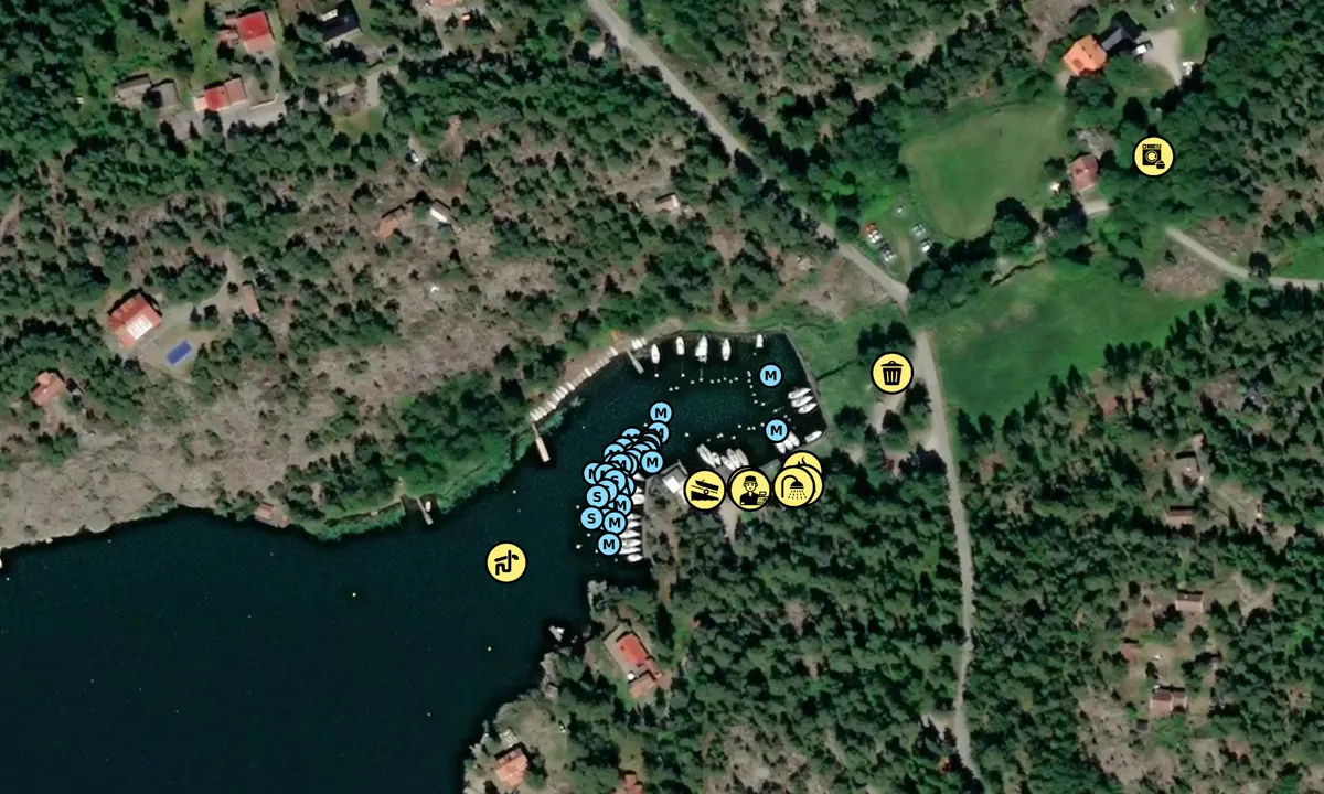 Satelite image of Örsundet - Malma kvarn