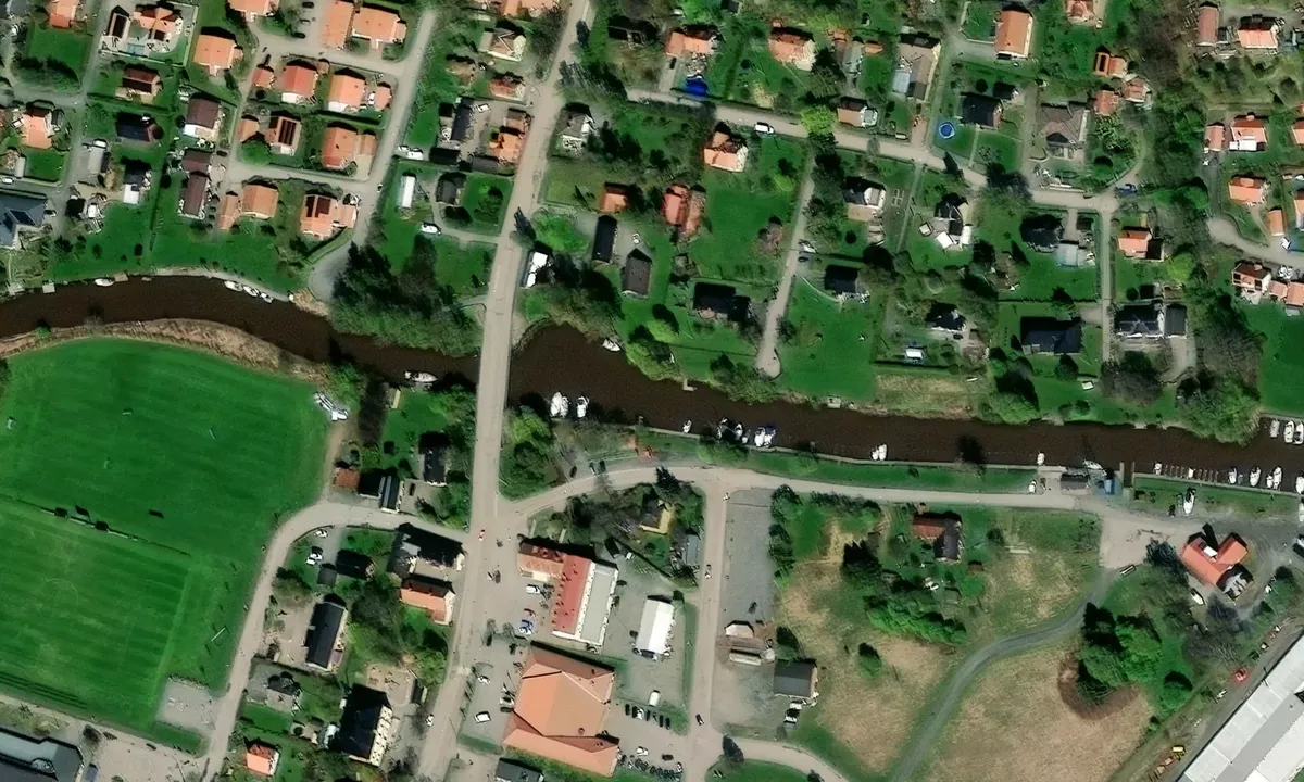 Satelite image of Örsundsbro