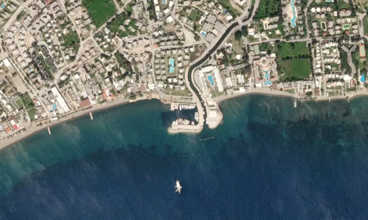 Flyfoto av Ortakent
