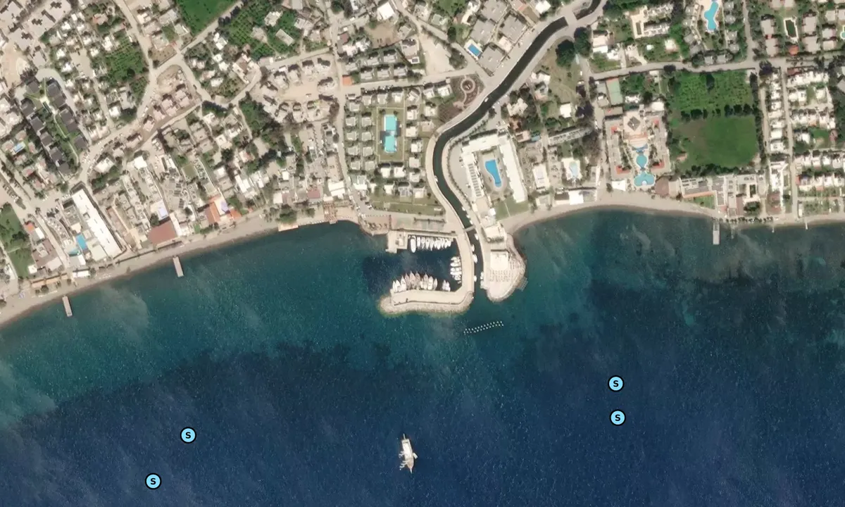 Satelite image of Ortakent