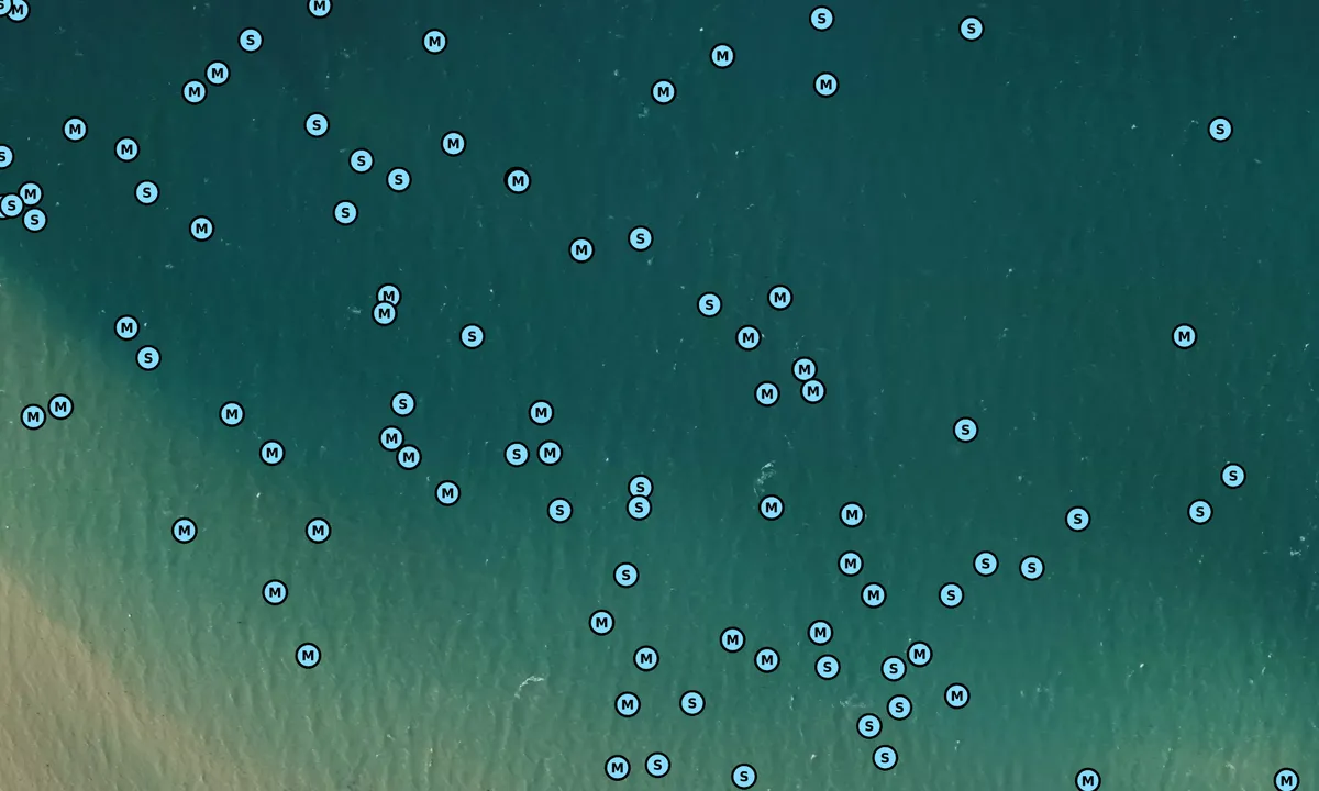 Satelite image of Osborne Bay