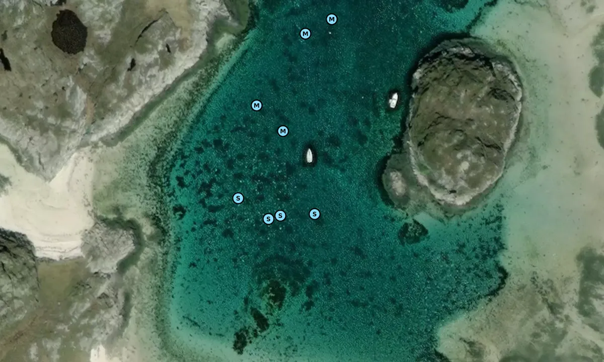 Satelite image of Osholmen - Landegode