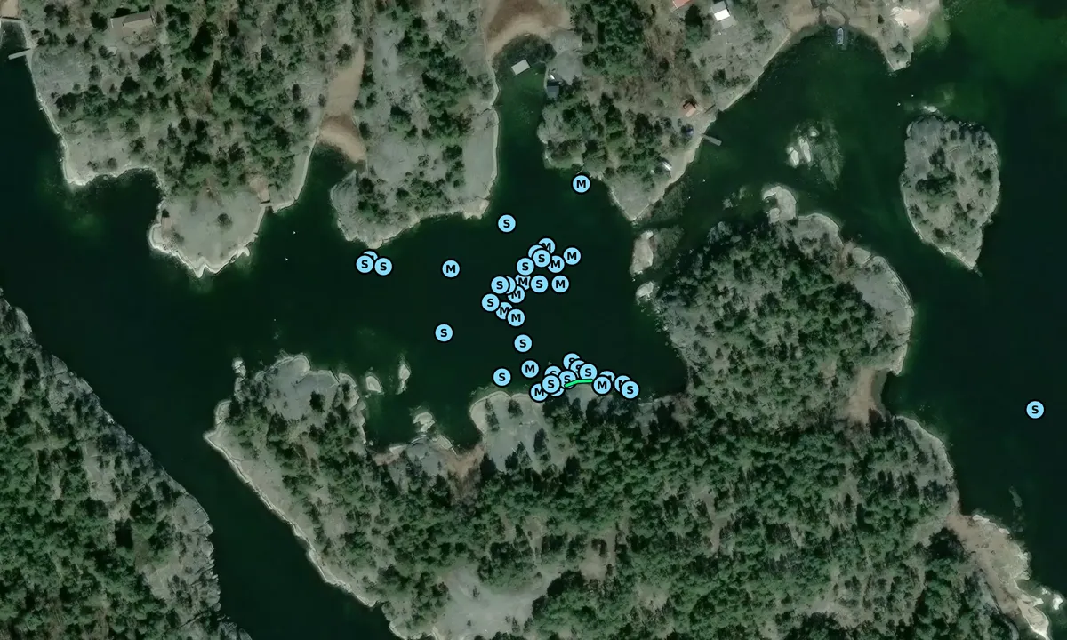 Satelite image of Ostholmen