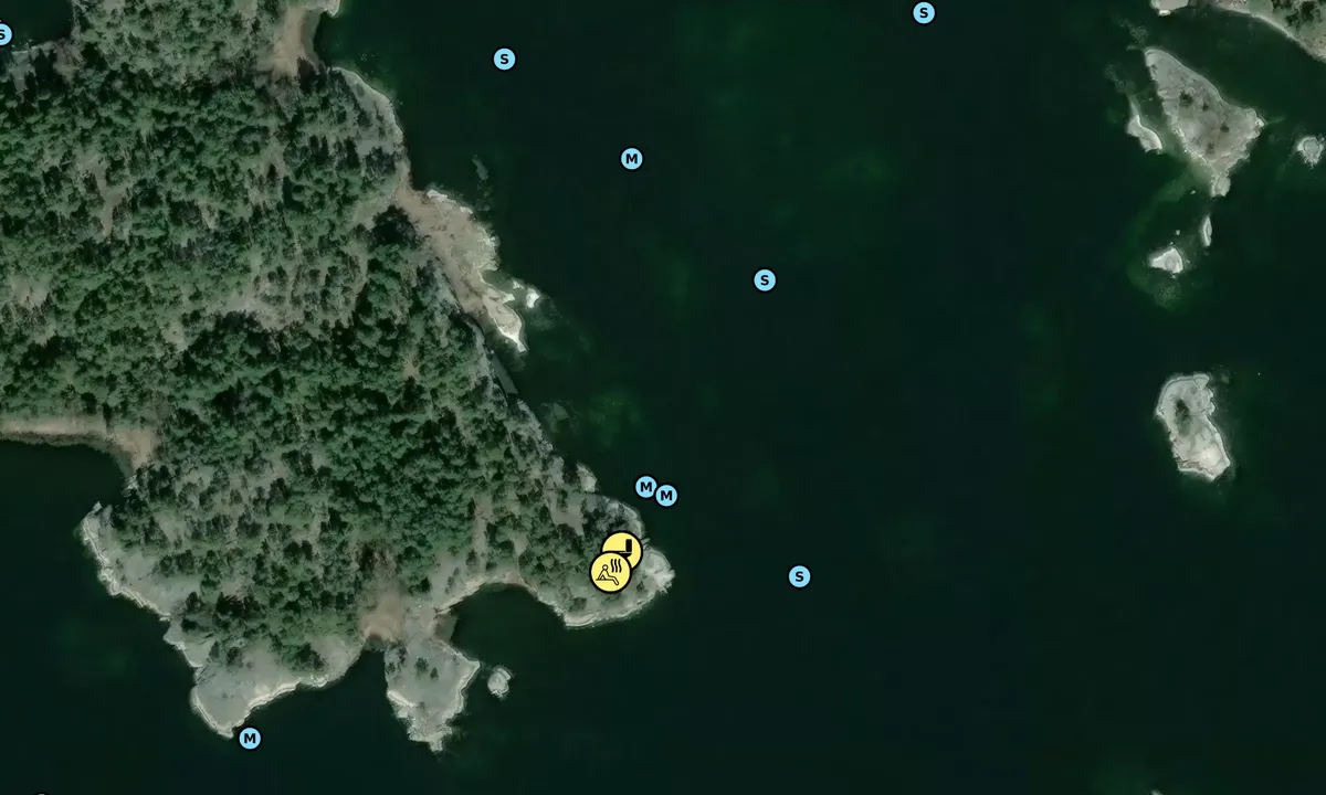 Satelite image of Ostholmen - Möja