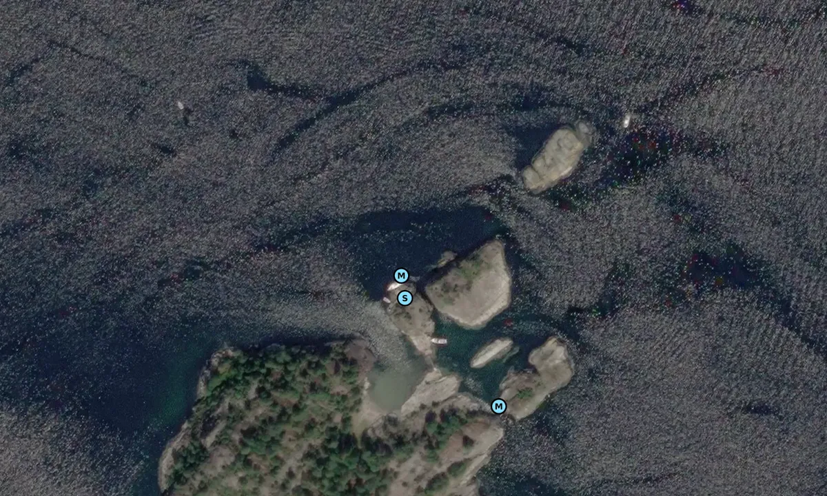 Satelite image of Østre Holme