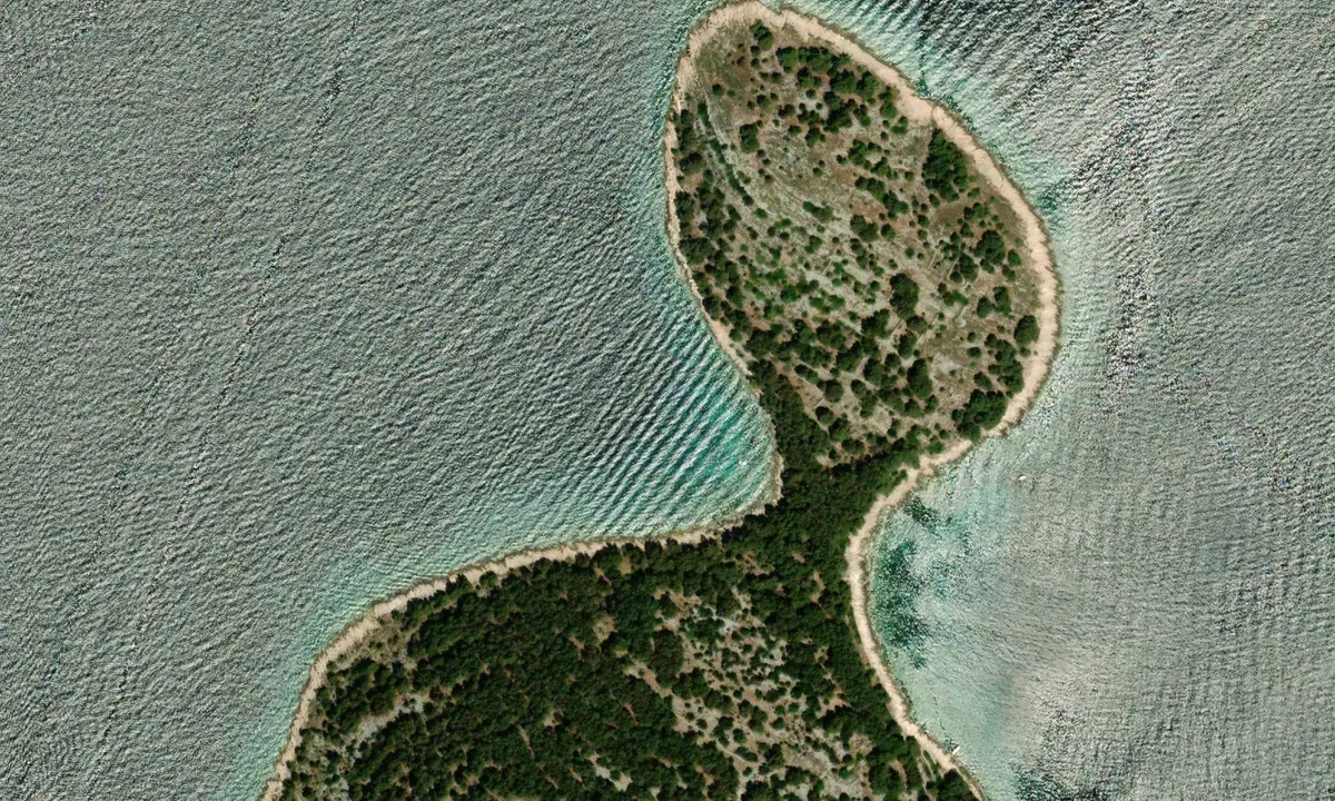 Flyfoto av Oštrica