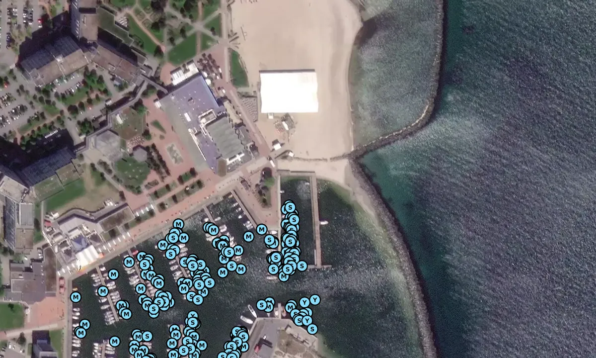 Satelite image of Ostseebad Damp