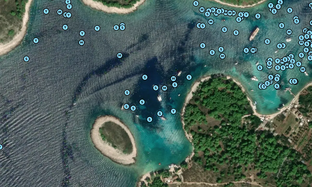 Satelite image of Otok Marinkovac Mlini