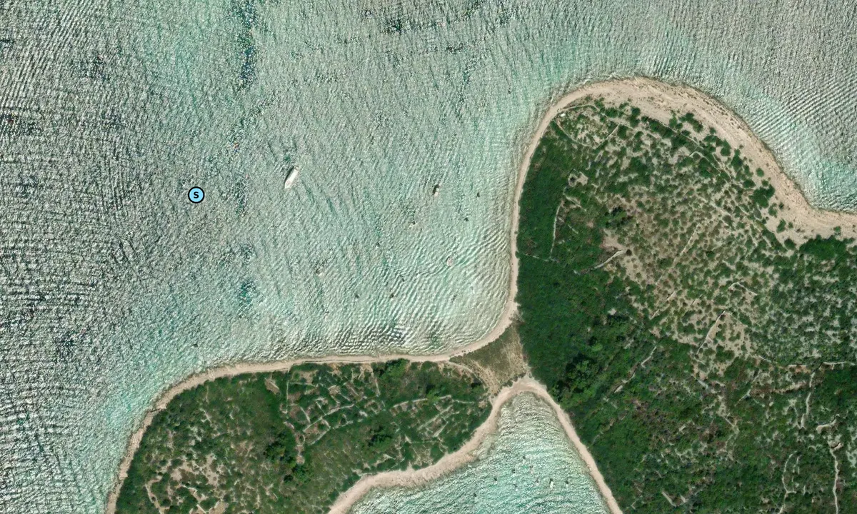 Satelite image of Otok Murvenjak