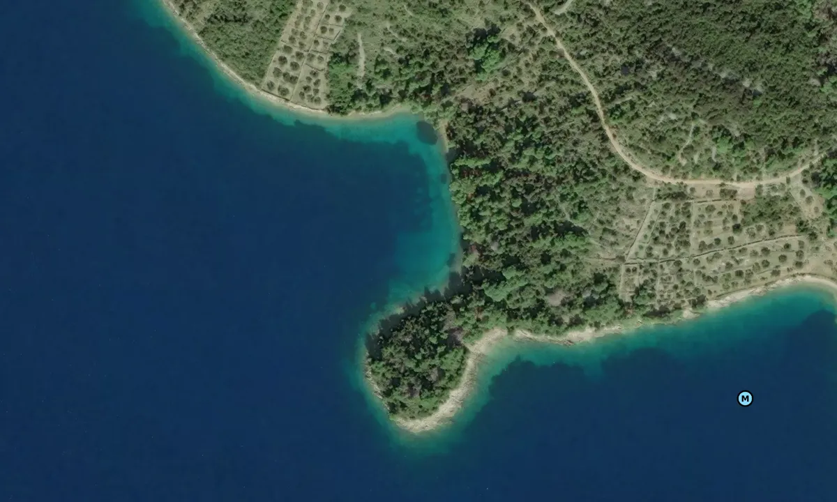 Satelite image of Otok Zverinac