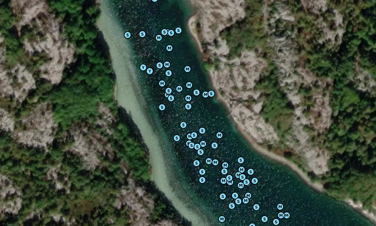 Satelite image of Otterön - Södra Dyvik