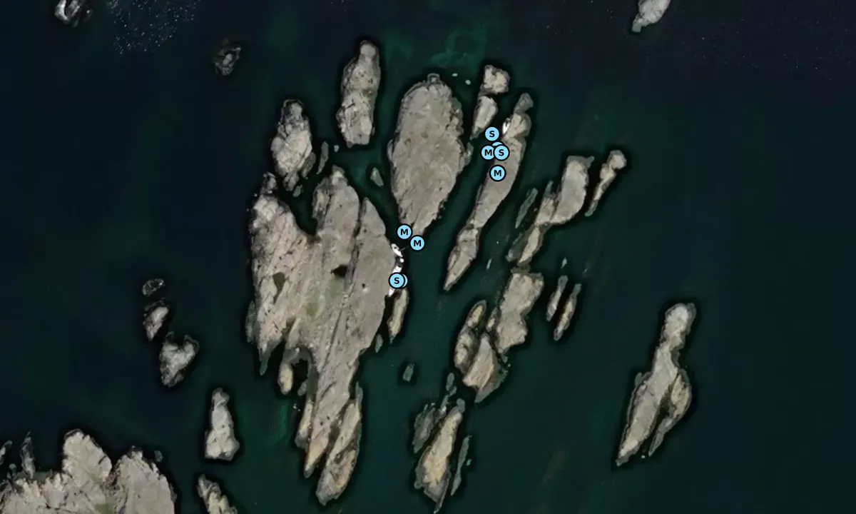 Satelite image of Otterstenarna
