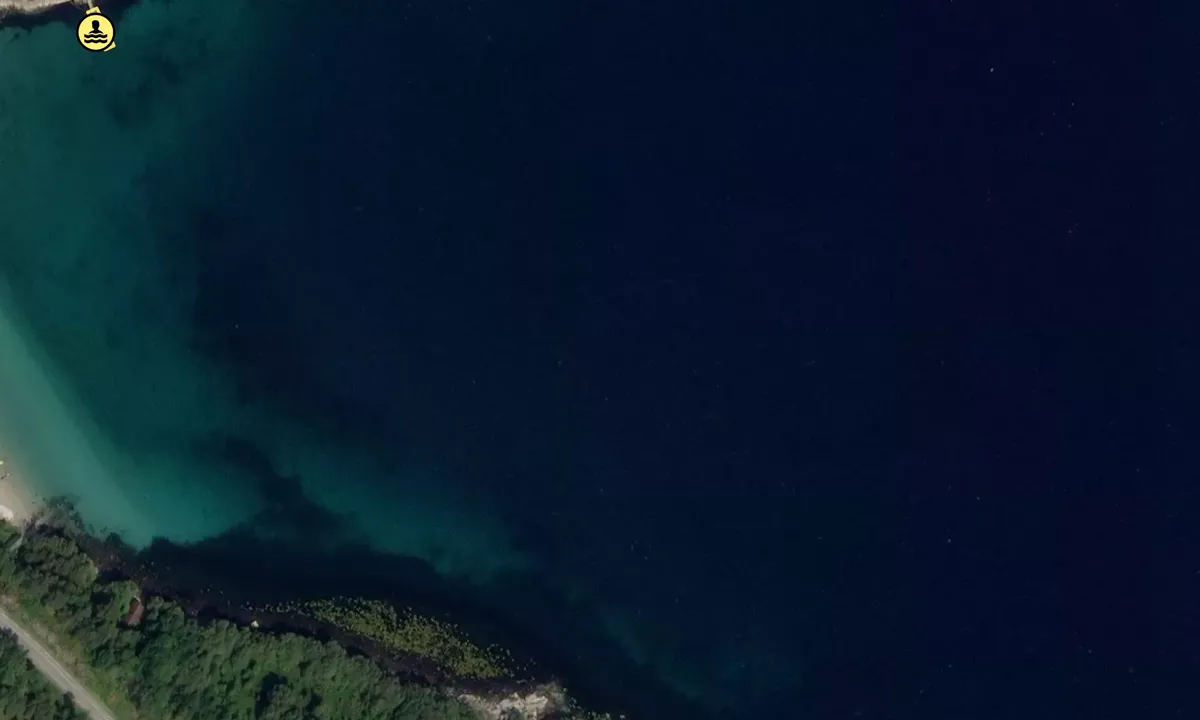 Satelite image of Overåsanden