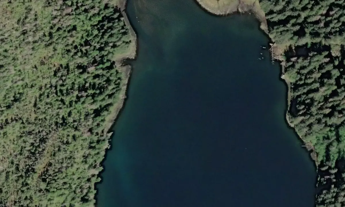 Satelite image of Overhang Point Cove