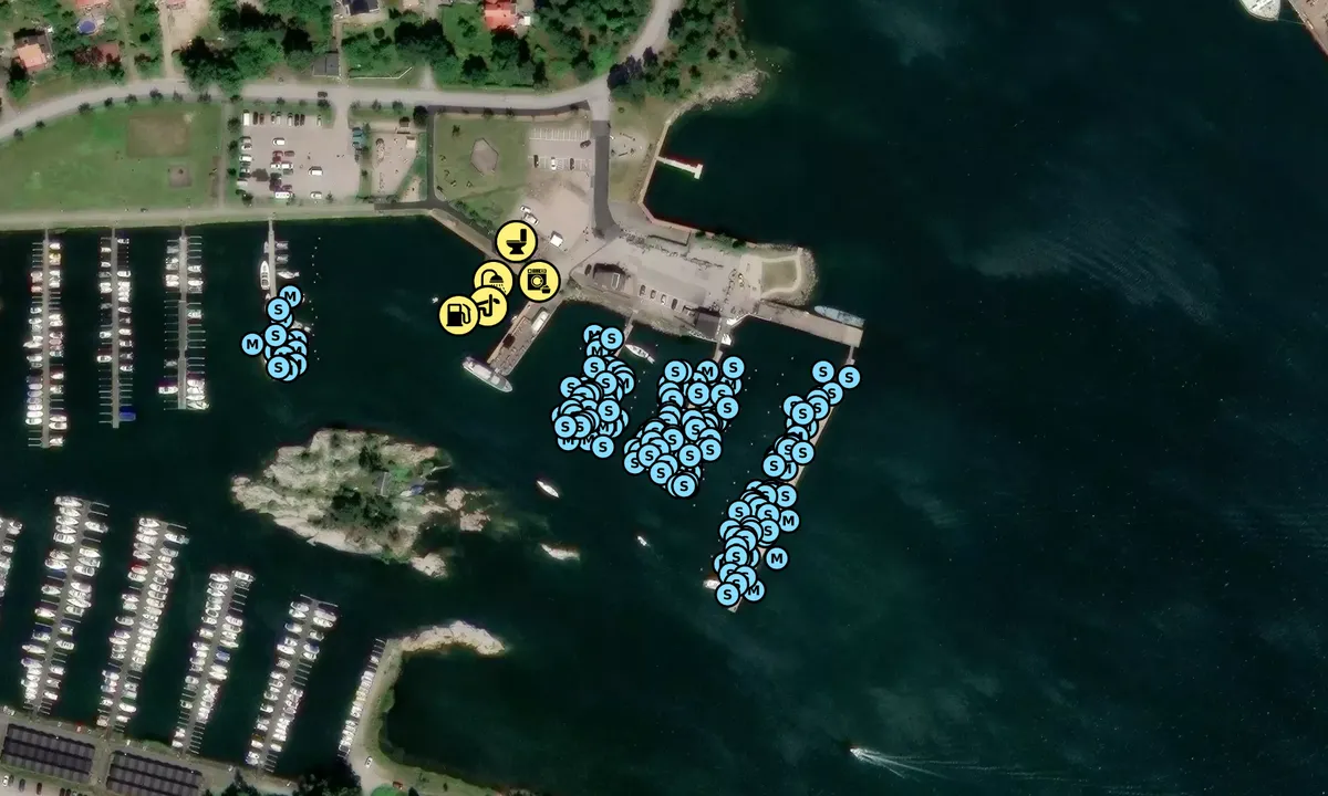Satelite image of Oxelösunds Gästhamn