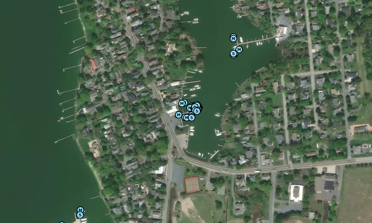 Satelite image of Oxford Yacht Agency