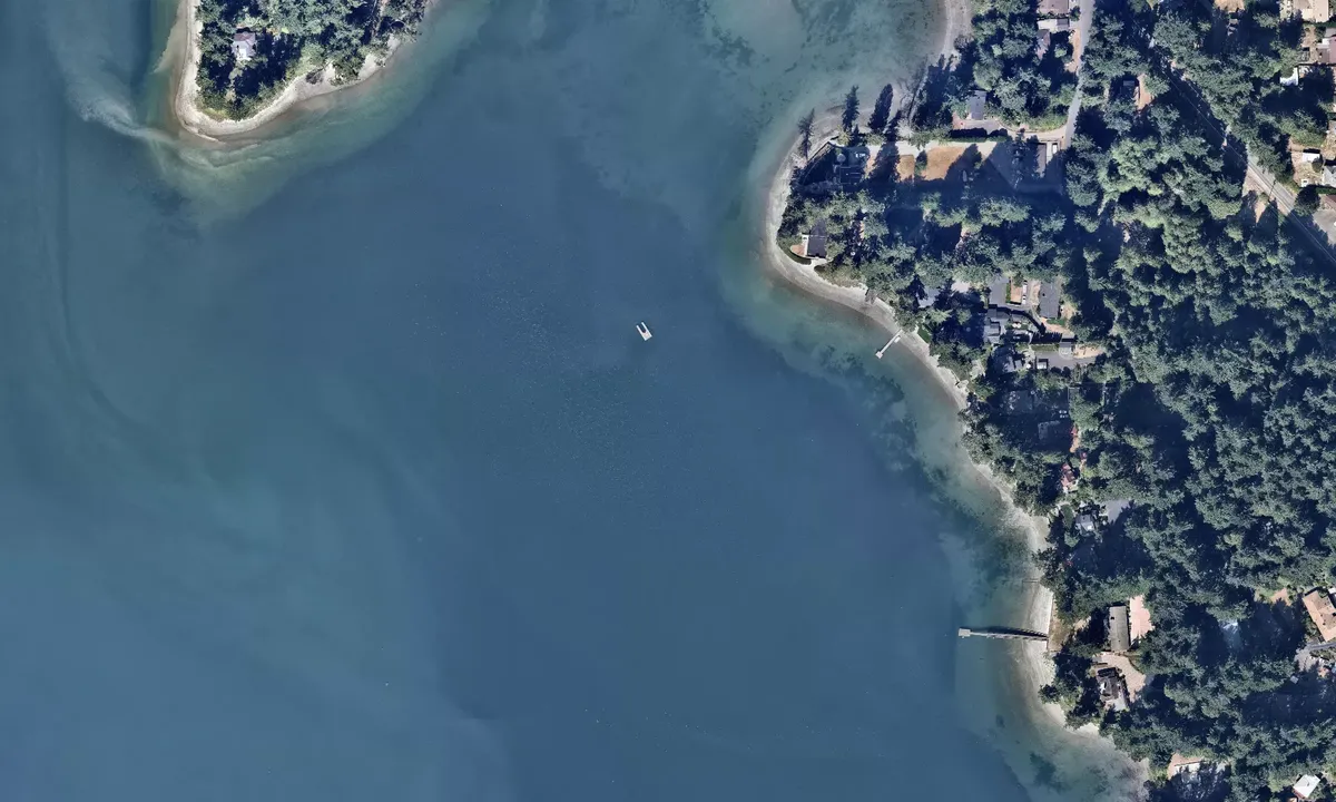 Flyfoto av Oyster Bay - Bremerton