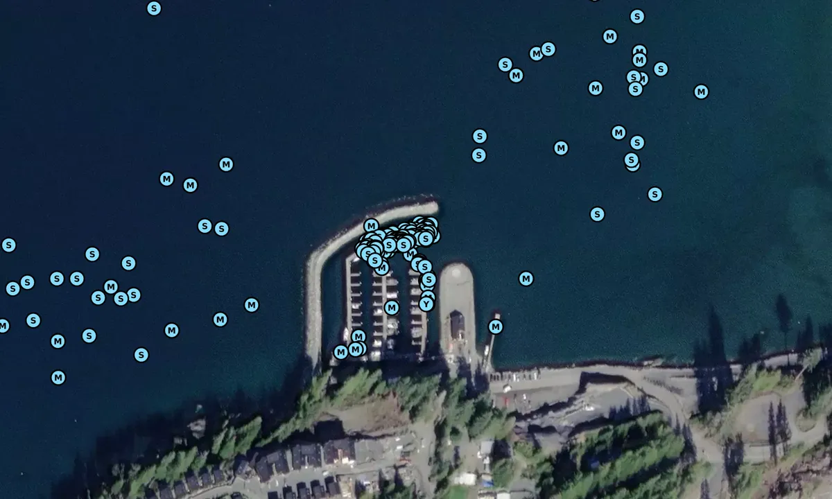 Satelite image of Pacific Gateway Marina