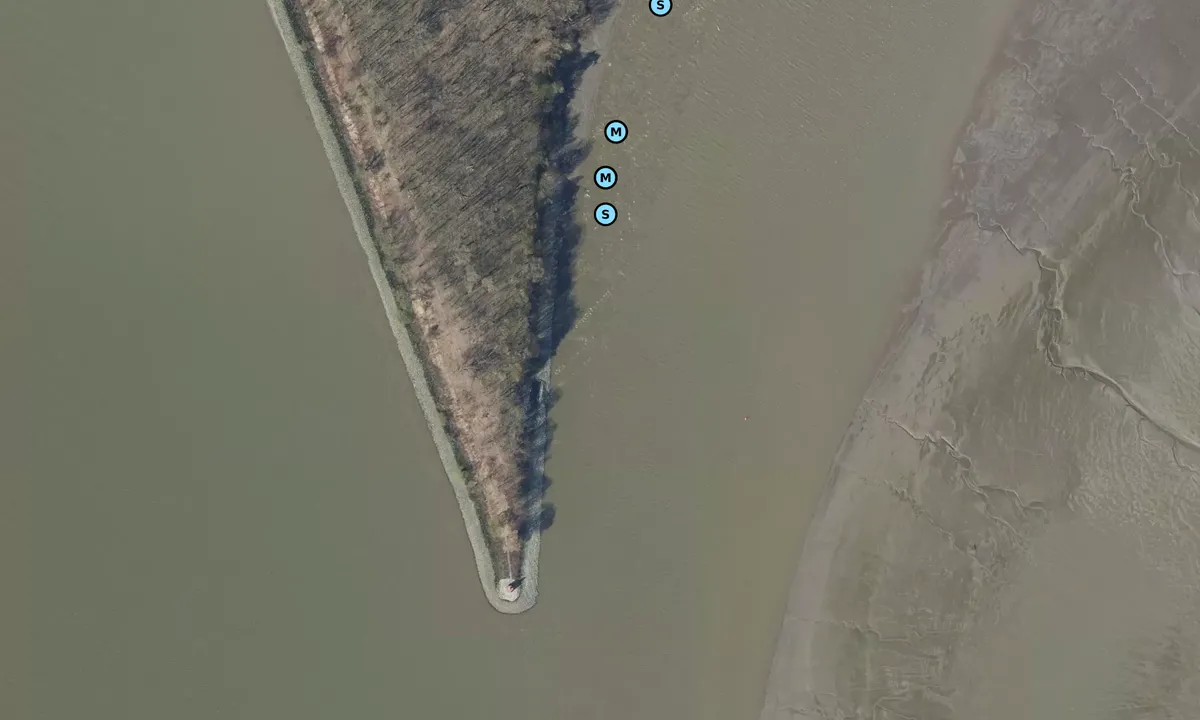 Satelite image of Pagensand South