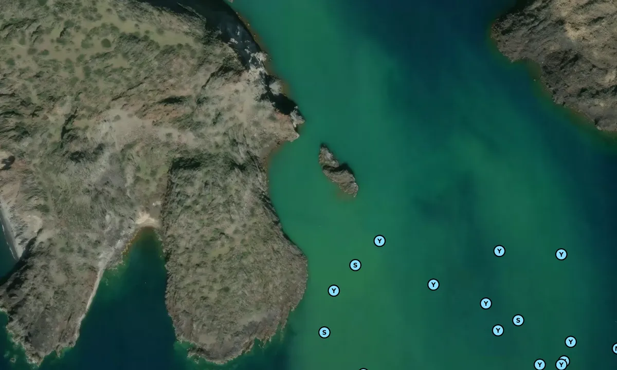 Satelite image of Palea Kameni