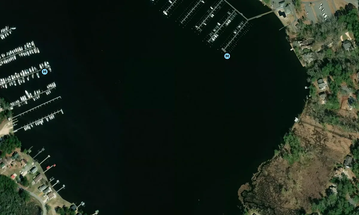 Satelite image of Pamlico Plantation
