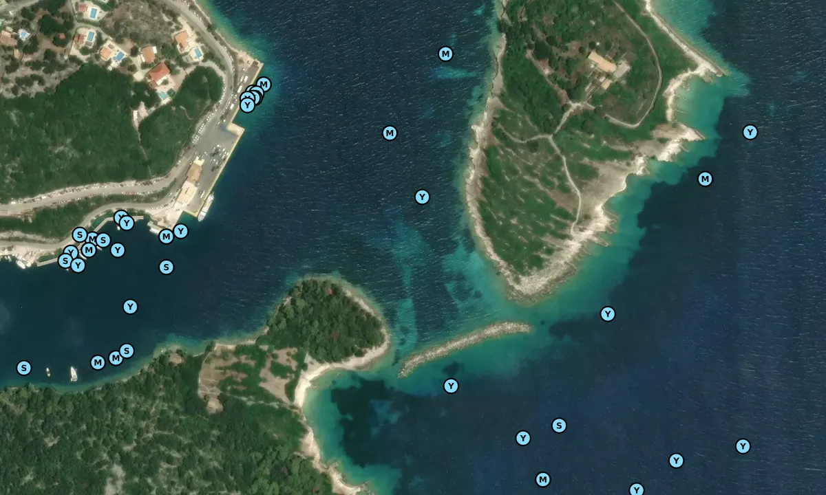 Satelite image of Panagia SW