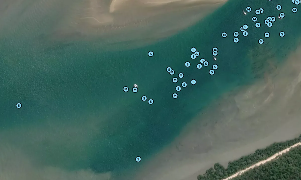 Satelite image of Pancake Creek