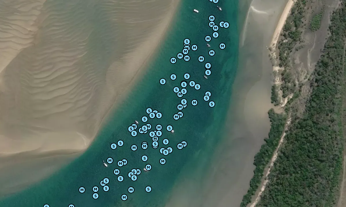 Satelite image of Pancake  Creek