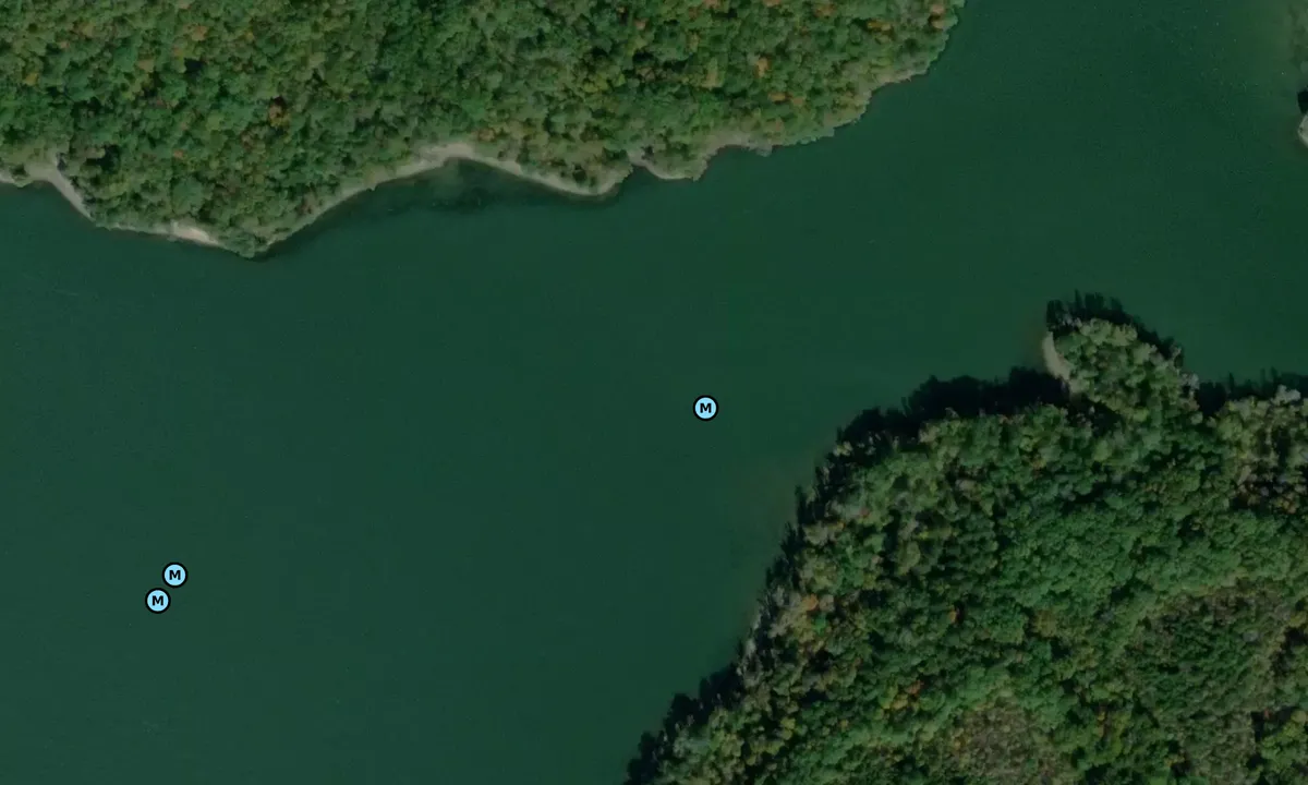 Satelite image of Panther Creek